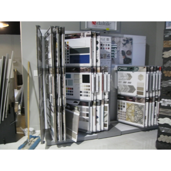 DALTILE DISPLAY W/LG. LOT OF TILES