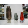 Image 1 : 3 MURANO SOMEROSO VASES
