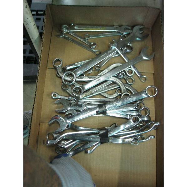 BOX W/MISC. WRENCHES