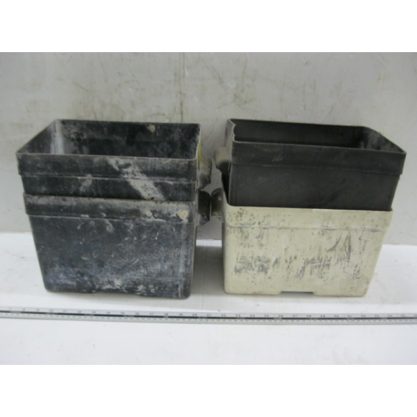 ASST. FLAGGING TAPE, TAPE & 4 PLASTIC BATTERY BOXES