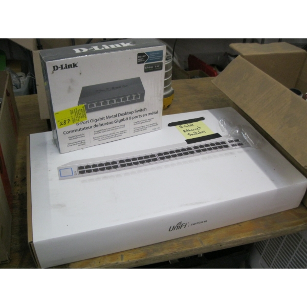 ETHERNET SWITCH & 8 PORT GB METAL DESKTOP SWITCH