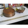 Image 3 : HAMMERED COPPER MOLD & VINTAGE COPPER POT