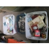Image 1 : 3 BINS OF MISC. CHRISTMAS DECORATIONS, ETC.