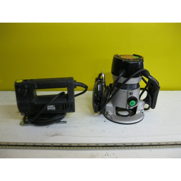 BLACK & DECKER JIGSAW & CRAFTSMAN ROUTER