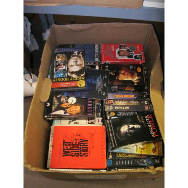 MISC: VHS VIDEOS, WEST SIDE STORY DVD SET, ETC.