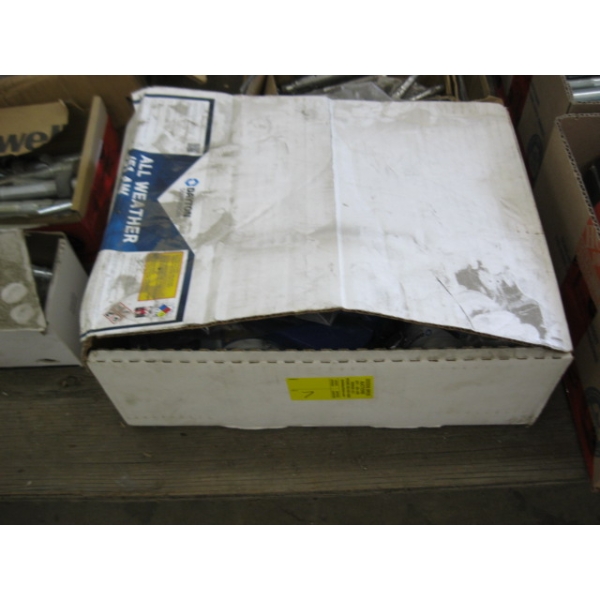 MISC. HILTI SCREENS, CAULKING ANCHOR GEL, ETC.