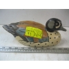 Image 2 : 1 DECORATIVE BLUE WING TEAL DRAKE DUCK DECOY & 1 PIN TAIL DUCK DECOY