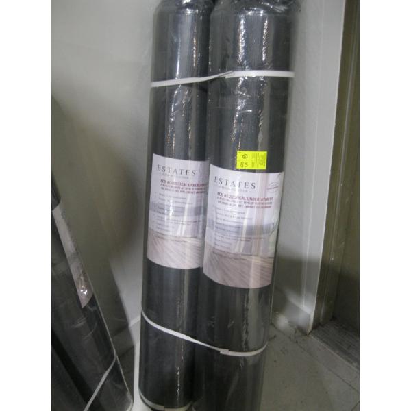 2 ROLLS OF ECO ACOUSTICAL UNDERLAYMENT