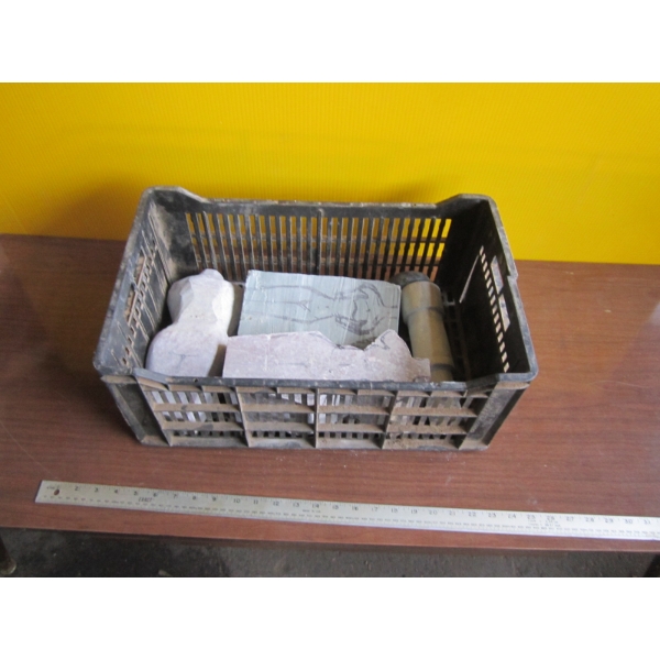 BIN OF ASST. SMALLER SOAPSTONE PIECES