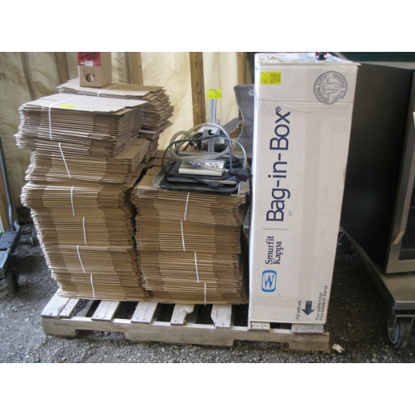 BAG IN BOX FILLING KIT W/BOXES/FILLER/SCALE & BAGS