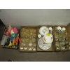 Image 1 : 4 BOXES OF MISC. DISHWARE, GLASSES, ETC.