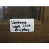 Image 2 : LG. VINTAGE WALL MOUNT DISPLAY CASE