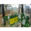 Image 1 : 6 GREEN GLASS PIPES