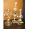 Image 1 : 3 OIL LANTERNS - 1 MISSING CHIMNEY