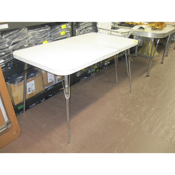 1970s CHROME DINETTE TABLE