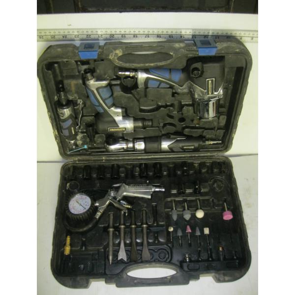 MASTERCRAFT AIR TOOL SET - ALMOST COMPLETE