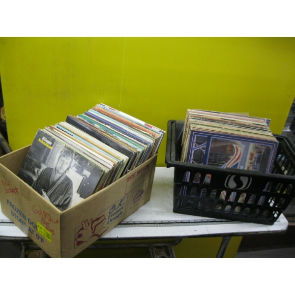 1 BOX & 1 CRATE OF RECORDS