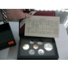Image 2 : 1995 CDN COIN SET - $1 COIN IS 92.5% SILVER