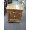 Image 1 : SINGLE DRAWER END TABLE ON WHEELS