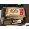 Image 2 : WOOD CIGAR BOXES, IRONING BOARD & A HORSE & PLOW WALL HANGING