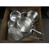 Image 2 : ASST. STAINLESS STEEL POTS
