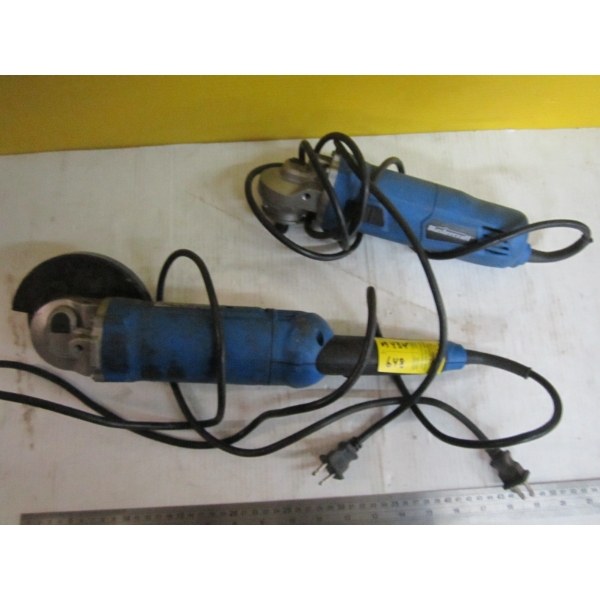 2 MASTERCRAFT ANGLE GRINDERS