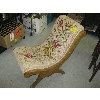 Image 1 : NEEDLEPOINT SLIPPER CHAIR