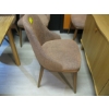 Image 2 : WOOD FRAMED UPHOLSTERED DINING CHAIR