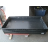Image 1 : 4 LG. HANDLED ULINE BLACK TRAYS - 48X30X6"