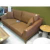 Image 2 : BROWN SOFA W/CUSHIONS 