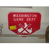 Image 1 : WASHINGTON GAME DEPT. SIGN
