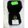 Image 2 : LADIES 14KT AMBER RING (STONE VERY WORN) - 3.5G - SZ 6 1/4