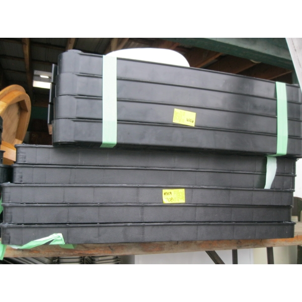2 PLASTIC SHELF UNITS