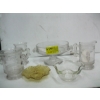 Image 2 : VINTAGE GLASS - DEPRESSION GLASS DISH, CREAMERS, ETC.