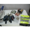 Image 3 : BOX OF MISC. TOOLS, BATTERIES, STAPLE GUNS, ETC.