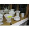 Image 3 : WHITE GLASS, MILK GLASS, ETC.
