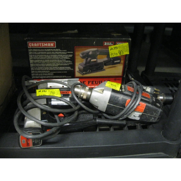 CRAFTSMAN SANDER, JIGSAW & DRILL