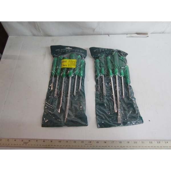 2 - 6 PIECE SCREWDRIVER SETS