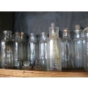 Image 2 : 2 SHELVES OF GLASS BOTTLES - LINIMENT, KERR CANNING JARS, ETC.