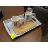Image 2 : MISC. PLASTIC WINEGLASSES, TRAYS, COFFEE CUPS, ETC.