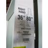 Image 2 : 36" x 80" RIGHT HAND EXTERIOR DOOR W/6" FRAME