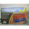 Image 1 : 30 PIECE WALL MOUNT STORAGE BIN UNIT