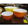 Image 2 : 3 PYREX MIXING BOWLS