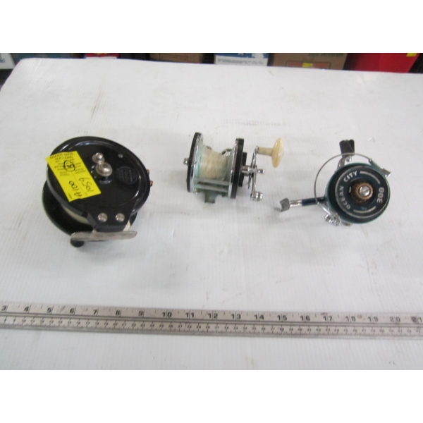 3 FISHING REELS