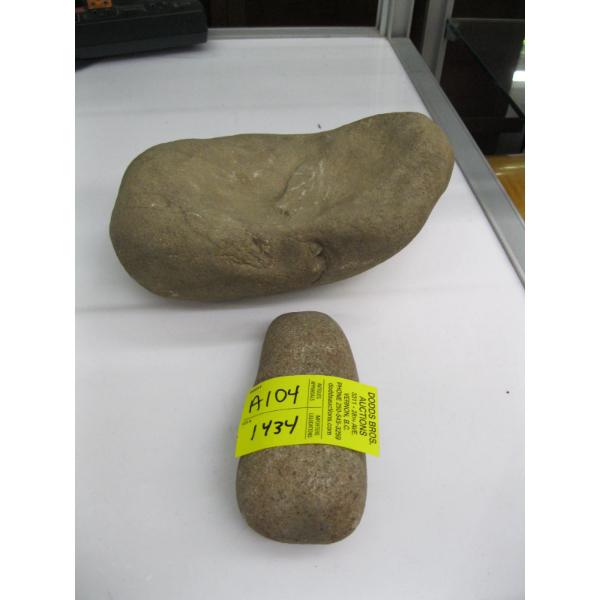 INDIGENOUS ROCK MORTAR & PESTLE