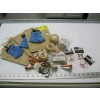 Image 1 : BAG OF MISC. WOODEN YOYOS, TEMPORARY TATTOOS, ETC.