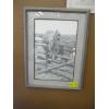 Image 1 : NUMBERED FRAMED PRINT "THE CORRAL" BY BERNIE BROWN