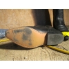 Image 2 : PAIR OF SZ 7.5 BLACK COWBOY BOOTS