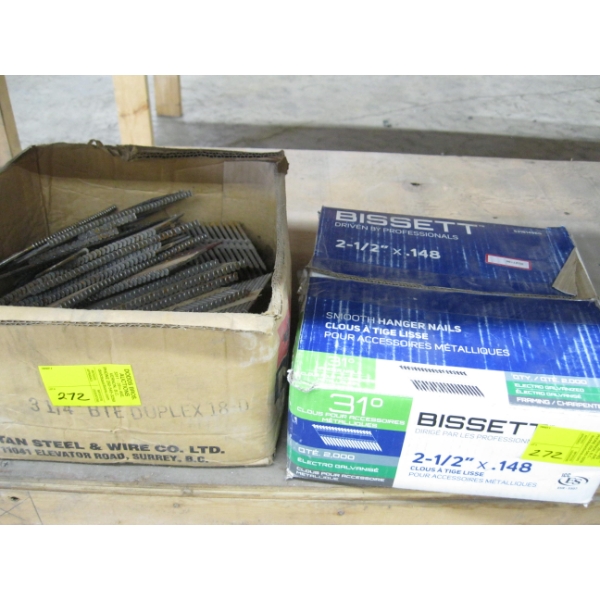 2 PART BOXES OF STRIP NAILS