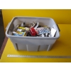 Image 5 : BIN OF ASST. MOTORCYCLE PARTS - STARTER, ETC.